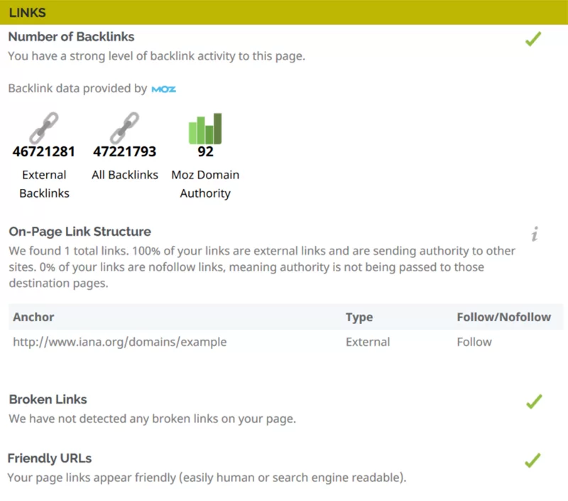 Website Audit Tool Links