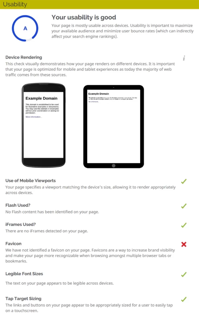 Website Audit Tool Usability